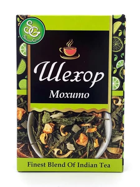Зеленый чай МОХИТО Шехор (MOJITO Shekhor) 100 г