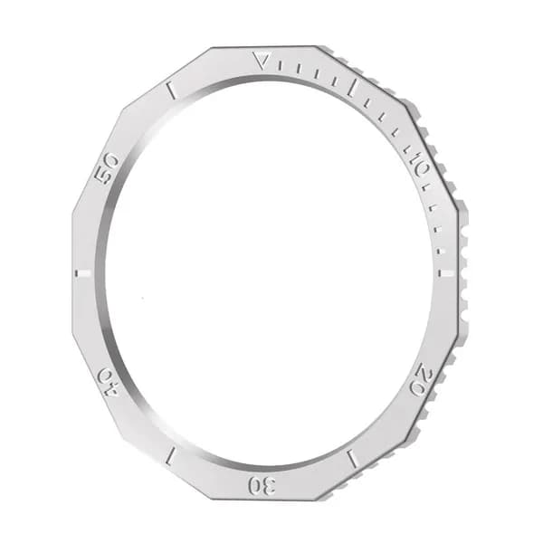 Чехол-рамка для Samsung Galaxy Watch6 Classic 43mm R950, Серебро - 47mm