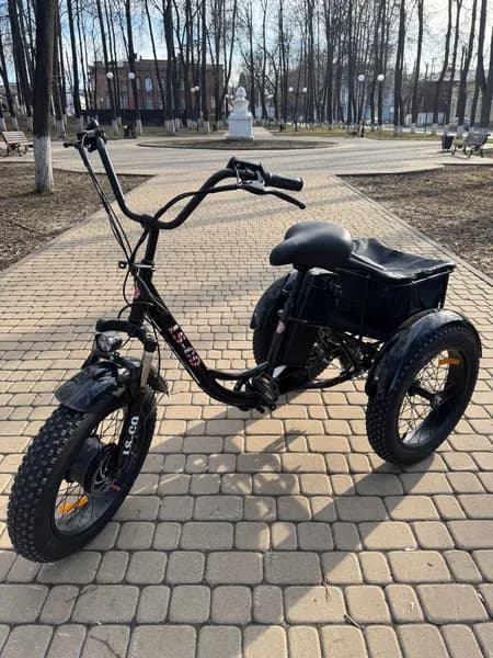 Электровелосипед трехколёсный LS-CO BK-007 240W, 48V/15AH