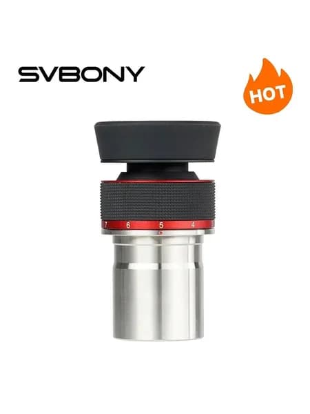 SVBONY SV215 56 градусов 3-8мм 1.25" зум окуляр для телескопа, детальный обзор Луны