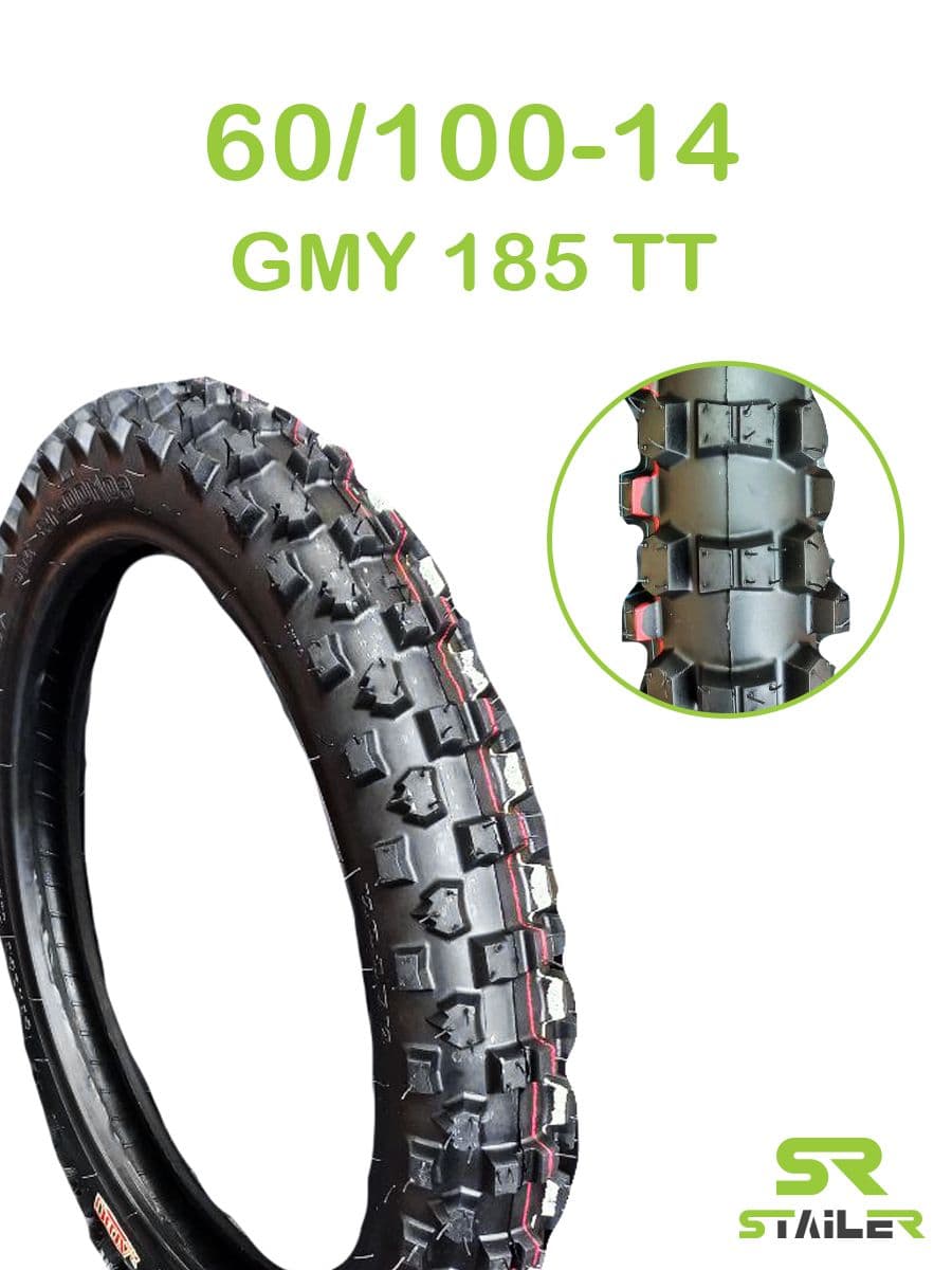 Delta 60/100-14 GMY 185 TT Мотошины  60/100 R14 34 J Front/Rear