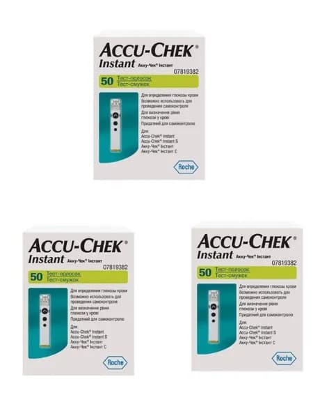 Тест-полоски Accu-Chek инстант, №150