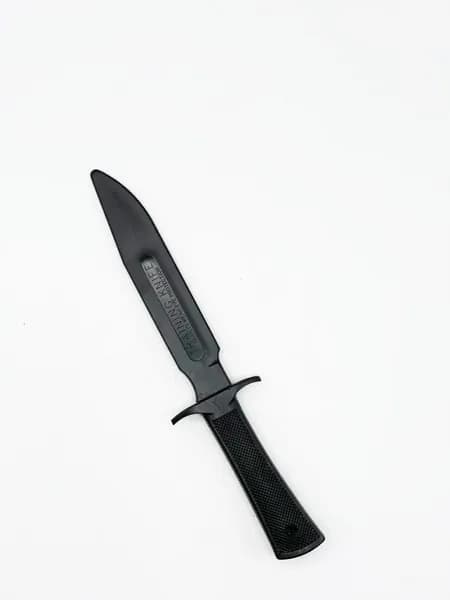 Нож тренировочный "Кортик" твердый, черный