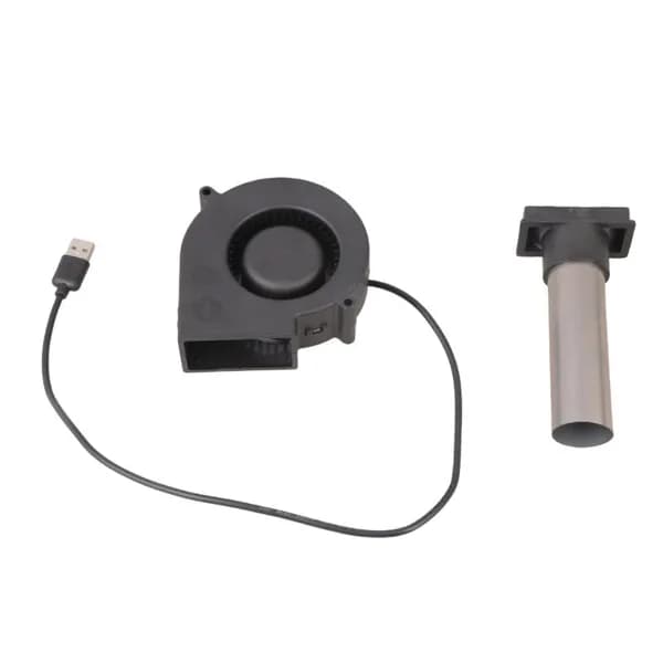 1 комплект воздуходувки USB 5V 9733 + воздуховод из нержавеющей стали