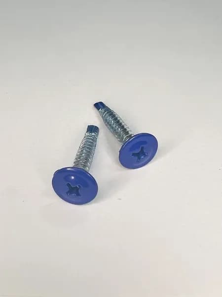Саморез с прессшайбой сверло 4,2*25 RAL-5005 (250 шт)