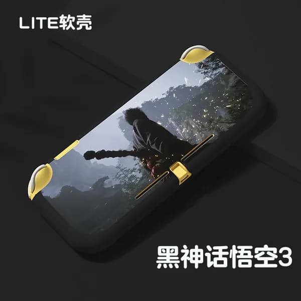 Чехол для OLED матовый мягкий Switch Black Myth Wukong NS Dock Case Lite
