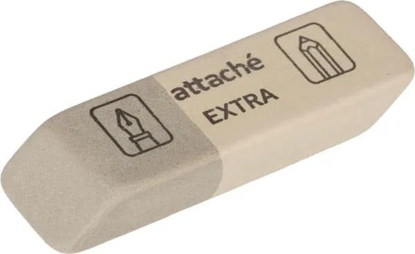 Ластик Attache Extra натуральный каучук скошенный 41x14x8 мм