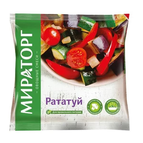 Смесь Рататуй Мираторг быстрозамороженная 400г