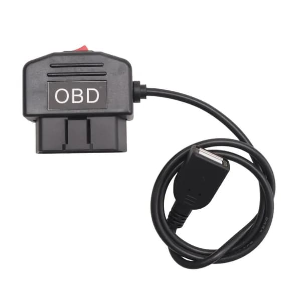 Автомобильный зарядный кабель USB 5 В 3 А на 24 часа, комплект для подключения OBD.