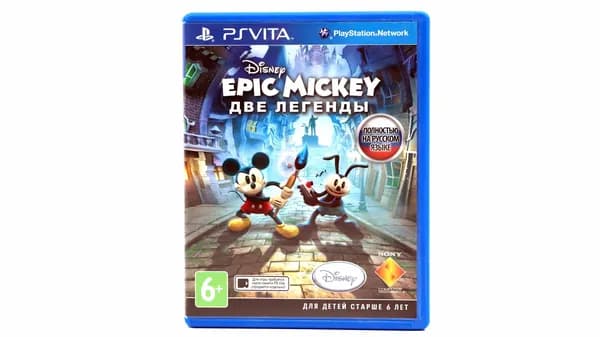 Disney Epic Mickey Две Легенды (PS Vita) Винтаж