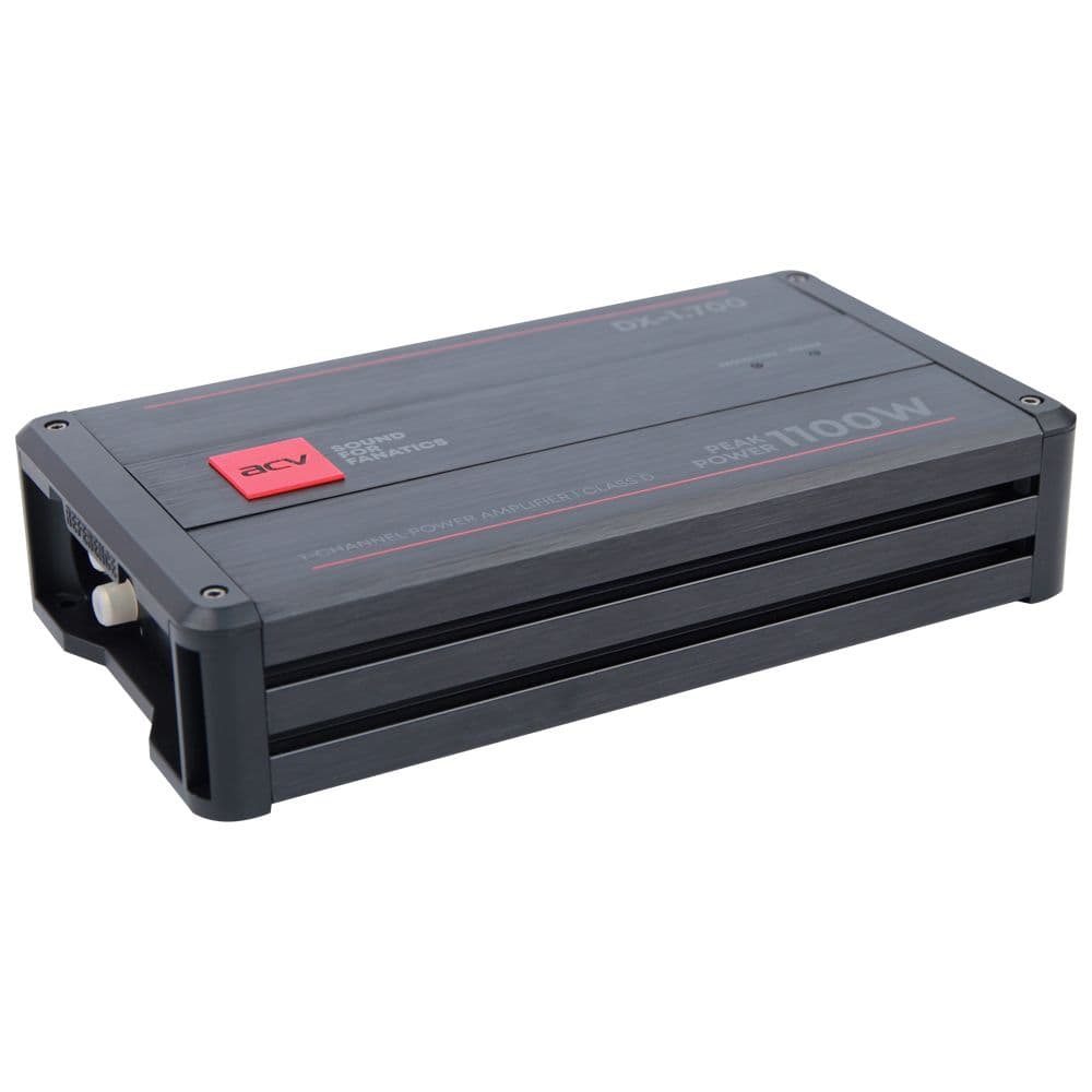 Усилитель ACV DX-1.700 V4 700Вт(1 канал, 2- 1 Ом,BassBoost пульт D класс )
