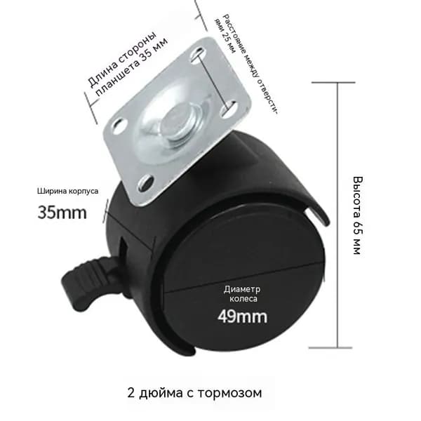 Колеса для перевозки клетки