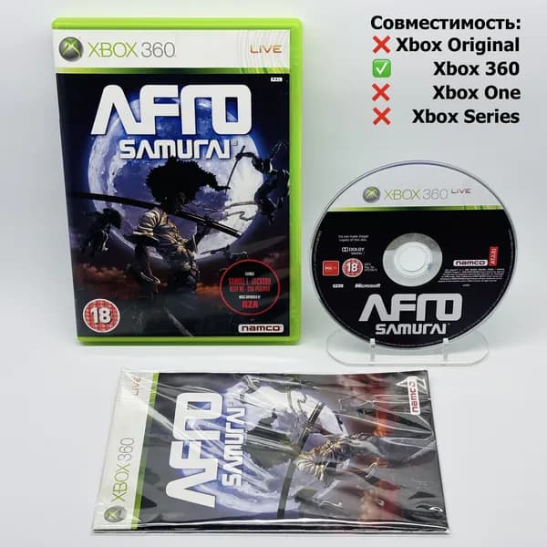 Игра Afro Samurai Xbox 360 (Лицензия) (XBox 360, Английская версия)