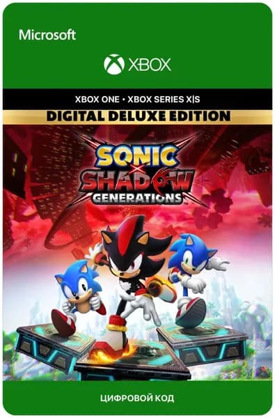 Игра Sonic X Shadow Generations - Digital Deluxe Edition для Xbox One/Series X S, электронный ключ