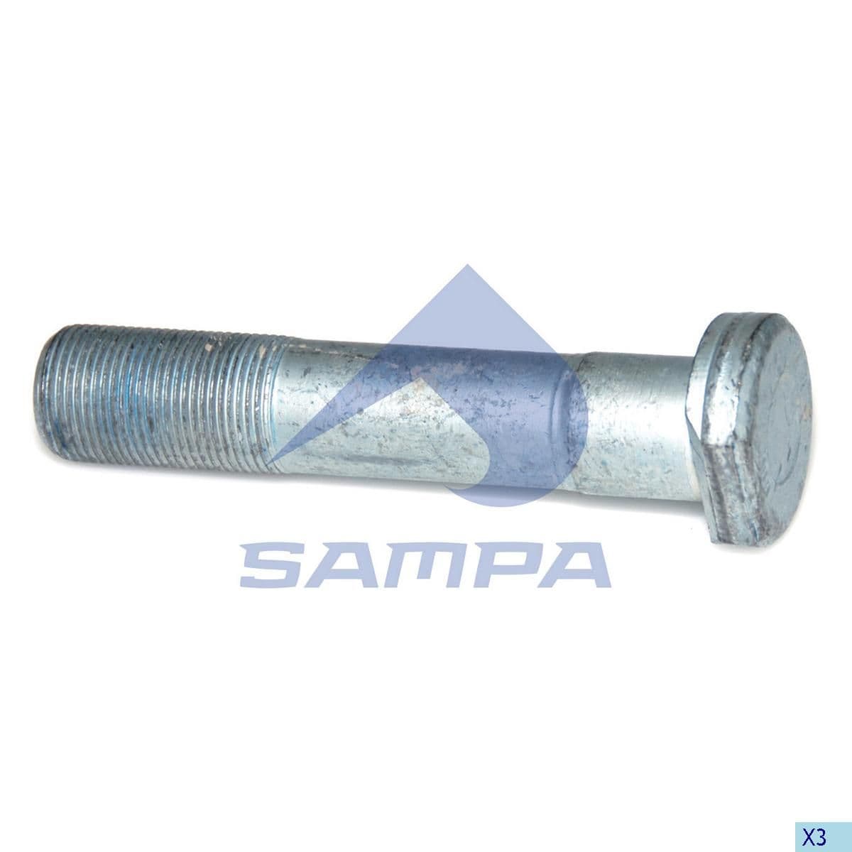 Болт колеса зад. М22х1,5х110/40 MAN/MB 021.074 SAMPA