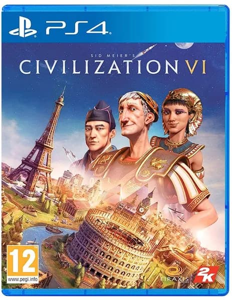 Игра PS4/PS5 Sid Meier's Civilization VI (Диск) (PlayStation 4, PlayStation 5, PlayStation 5 Pro, Русские субтитры)