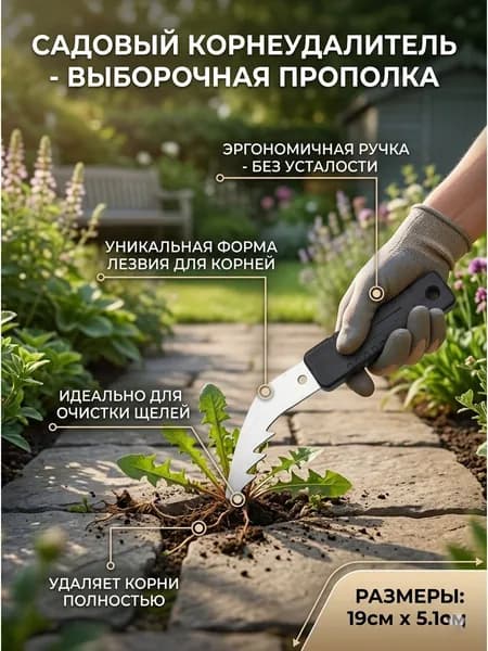 Совок садовый,Нержавеющая сталь, рукоять Сталь, 8.5 см