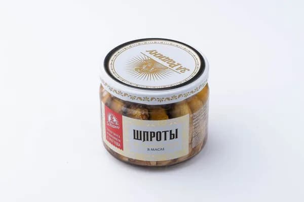 Шпроты в масле из балтийской кильки ст/б, 270 г