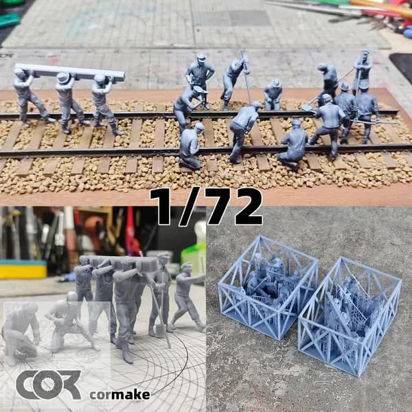 Cor 172 сборная модель солдат
