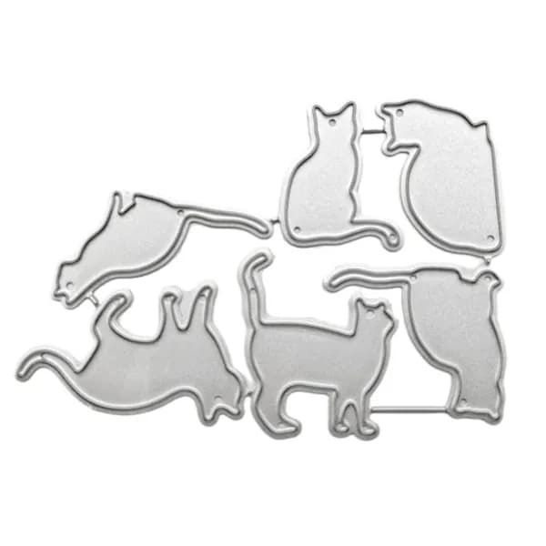 Шаблоны для вырезания кошек