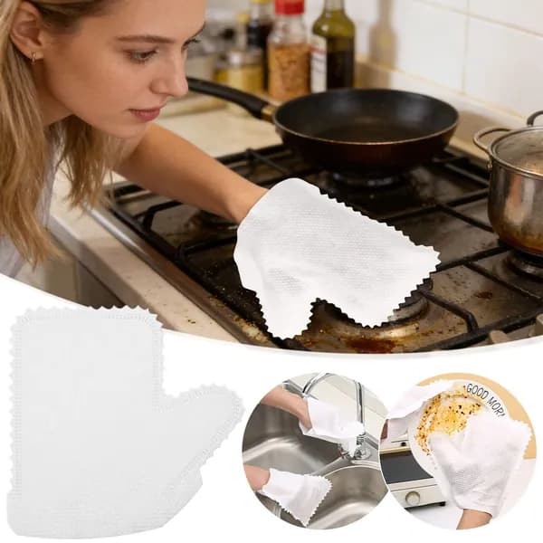 deneman Салфетки для уборки, 359, 21*20.5 см, 10 шт.