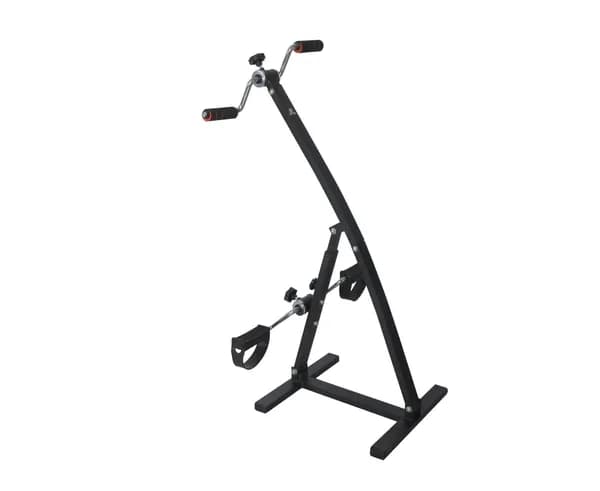 Велотренажер двойной DFC B6010 dual bike, нагрузка до 100 кг, черный