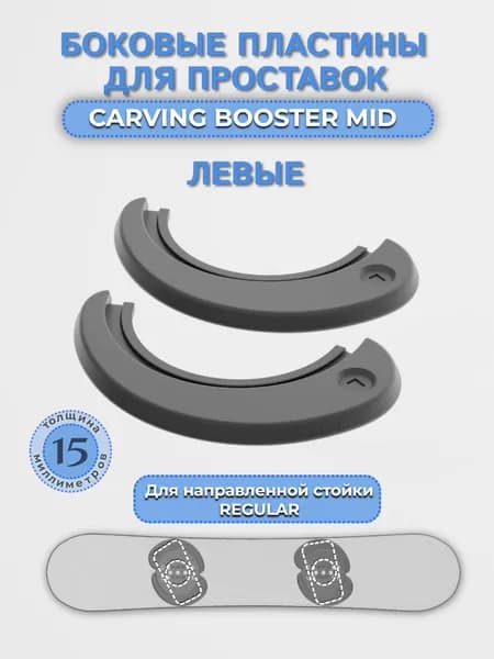 Боковые пластины для проставок CARVING BOOSTER MID (LEFT)