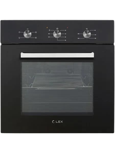 Духовой шкаф Lex EDM 042 BL 62л 3 прогр.