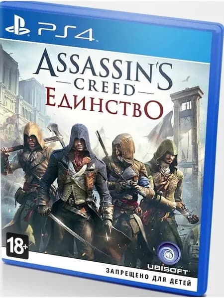 Игра PS 4 Игра Assassin s Creed: Единство (Диск) (PlayStation 4, PlayStation 5, Русская версия)