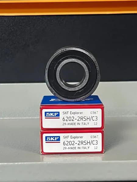 Подшипник SKF 6202-2RS для насосной станции водоснабжения METABO, STERWINS и др. комплект 2 шт.