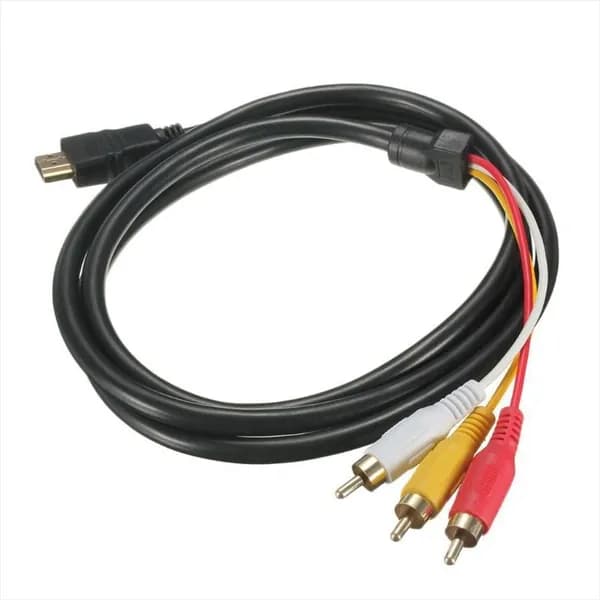 Аудио- и видеокабель HDMI- 3RCA