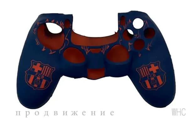 Силиконовый чехол для геймпада DualShock 4 (ФК Барселона)