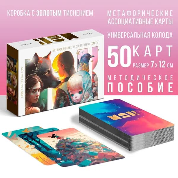 Метафорические карты, 50 карт