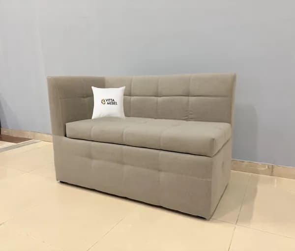 Кухонный уголок,125x67x85 см, бежевый