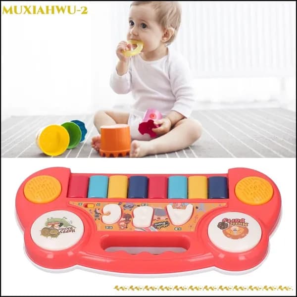 Детское пианино, обучающее, для малышей 1-3 лет