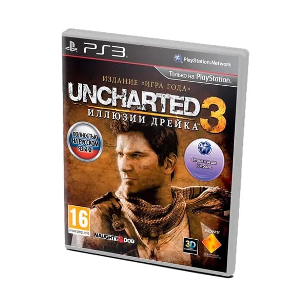 PS3 игра Uncharted 3 Иллюзии Дрейка
