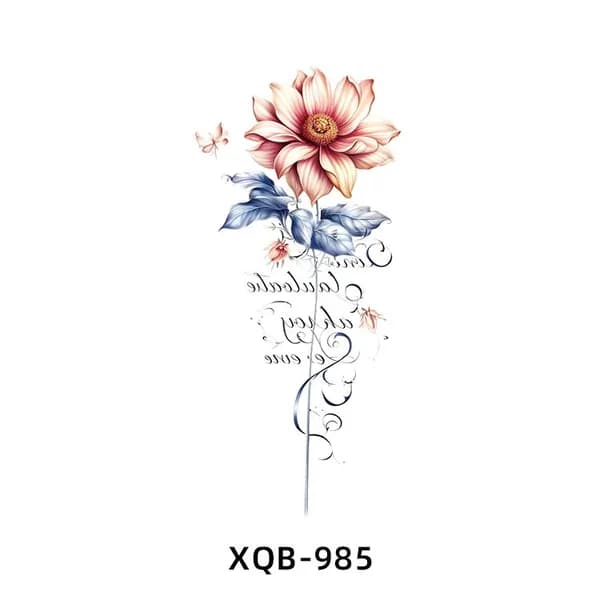 Временная татуировка, XQB-985 114*210mm