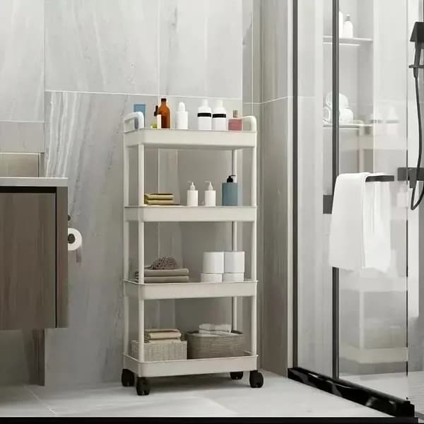 IKEA Этажерка, 3 секц., ABS пластик, 27х18х54 см