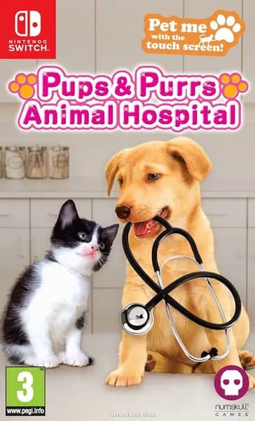 Игра Pups and Purrs Animal Hospital Switch Картридж на Nintendo Switch