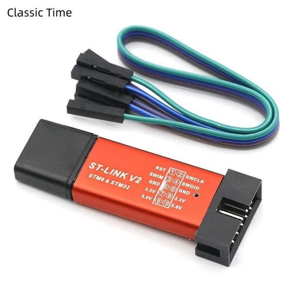 ST-Link V2 stlink mini STM8 STM32 Скачать симулятор программирования с обложкой