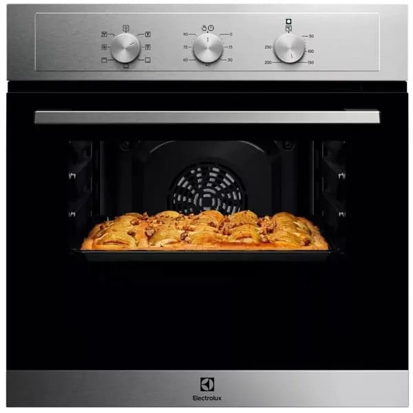 Electrolux EOH2H00BX Электрический духовой шкаф, встраиваемый, 59,5 см, серебристый