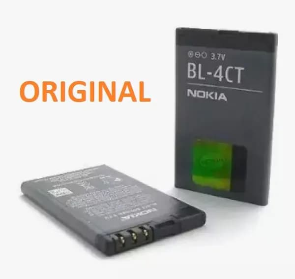 Мобильный телефон -Аккумулятор NOKIA BL-4CT (ORIGINAL) с голограммой для 6700S 5310 на 860mAh, красный