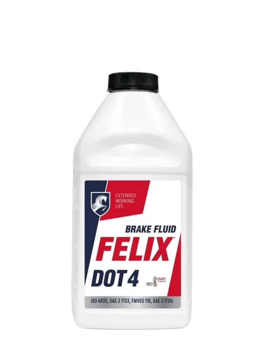 Тормозная жидкость "FELIX ДОТ4", 455гр