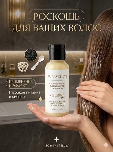 Маска для волос, 50 мл