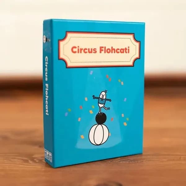 Настольная игра Circus Flohcati многопользовательская партия портативная забавная карточная игра