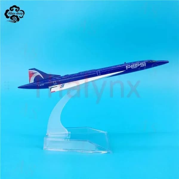 Металлическая Модель Самолета Concorde Из Кола