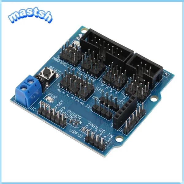 Sensor Shield V5.0, плата расширения с поддержкой ультразвуковых датчиков, для инженеров и разработчиков