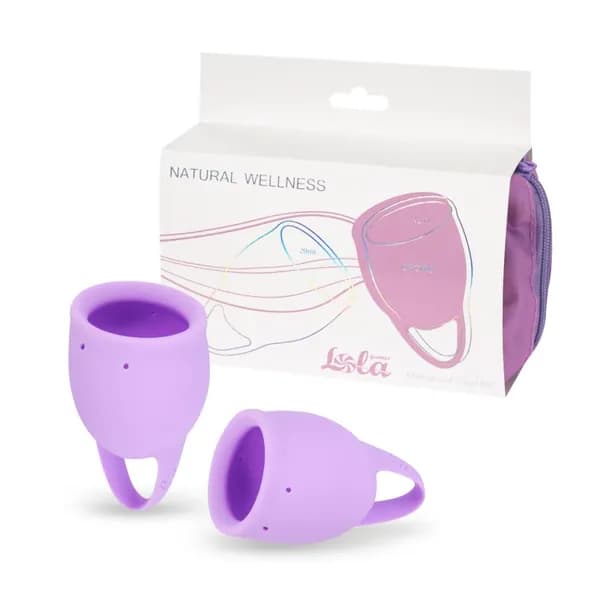 Набор менструальных чаш Natural Wellness Orchid Lavander Lola