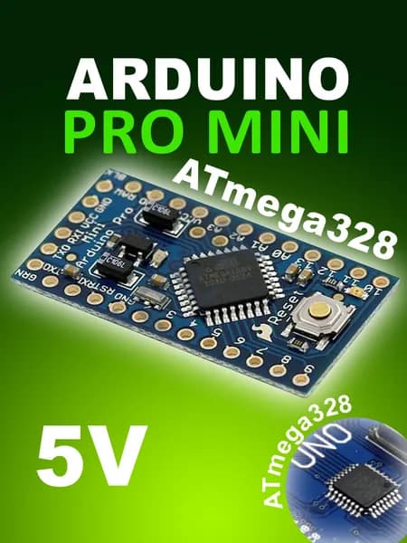 Контроллер Arduino Pro Mini (ATmega328, 5В) Ampertok