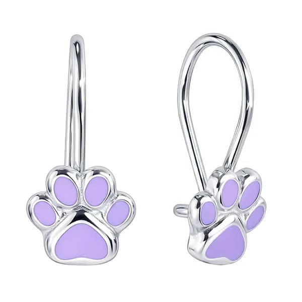 Серьги детские серебро 925 пробы 585GOLD